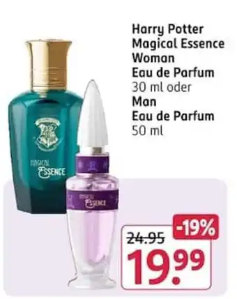 Rossmann Harry Potter Magical Essence Angebot
