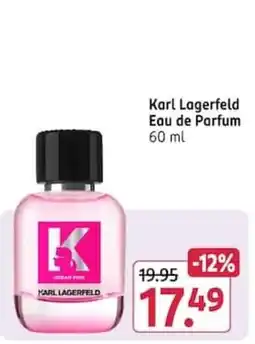 Rossmann Karl Lagerfeld Eau de Parfum Angebot