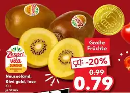 Kaufland Zespri vita SUNGOLD Neuseeländ. Kiwi gold Angebot