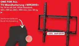 Kaufland ONE FOR ALL TV-Wandhalterung »WM2410« Angebot