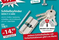 Sonderpreis Baumarkt Schlieβzylinder GERA F-5 5600 Angebot