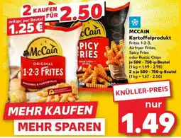 Kaufland McCain 1-2-3 Frites Angebot