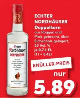 Kaufland Echter Nordhäuser Doppolkorn Angebot