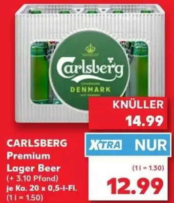 Kaufland CARLSBERG Premium Lager Beer Angebot