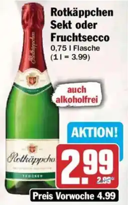 HIT Rotkäppchen Sekt oder Fruchtsecco Angebot