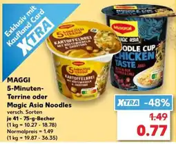 Kaufland MAGGI 5-Minuten-Terrine oder Magic Asia Noodles Angebot