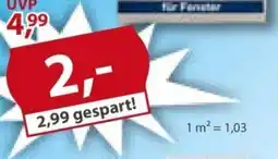 Sonderpreis Baumarkt für Fenster Angebot