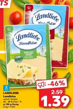 Kaufland LANDLIEBE Landkäse Angebot