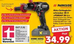 Kaufland PARKSIDE Akku-Schlagbohrschrauber 20 V PSBSAP 20-Li Angebot