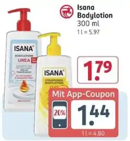 Rossmann Isana Bodylotion Angebot