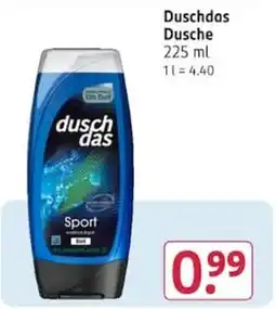 Rossmann dusch das Dusche Sport Angebot