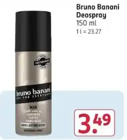 Rossmann Bruno Banani Deospray Angebot