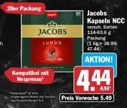 HIT Jacobs Kapseln NCC Angebot