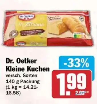 HIT Dr. Oetker Kleine Kuchen Angebot