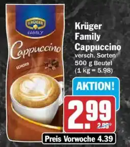 HIT Krüger Family Cappuccino Angebot