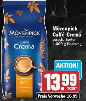 HIT Mövenpick Caffé Crema Angebot
