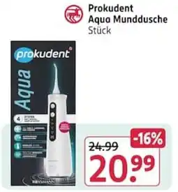 Rossmann Prokudent Aqua Munddusche Angebot