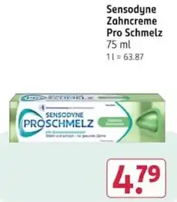 Rossmann Sensodyne Zahnpasta Pro Schmelz Angebot