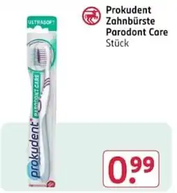 Rossmann Prokudent Zahnbürste Parodont Care Angebot