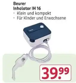 Rossmann Beurer Inhalator IH 16 Angebot