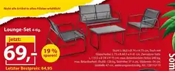 Sonderpreis Baumarkt Lounge-Set 4-tlg. Angebot