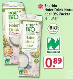 Rossmann Enerbio Hafer Drink Angebot