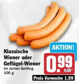 HIT Klassische Wiener oder Geflügel-Wiener Angebot
