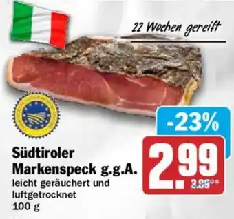 HIT Südtiroler Markenspeck g.g.A. Angebot