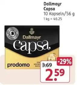 Rossmann Dallmayr Capsa Angebot