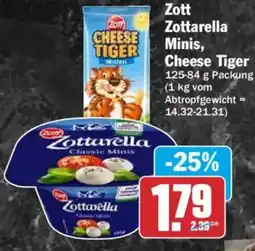 HIT Zott Zottarella Minis, Cheese Tiger Angebot