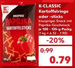 Kaufland K-CLASSIC Kartoffelringe oder -sticks Angebot