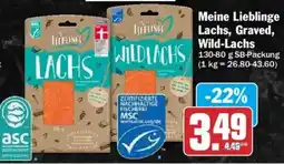HIT Meine Lieblinge Lachs, Graved, Wild-Lachs Angebot