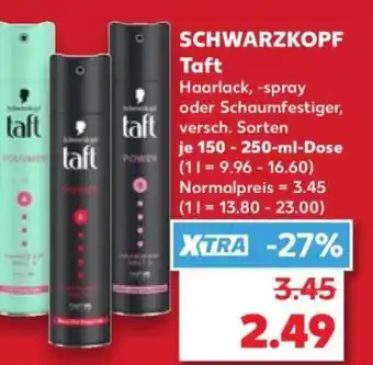 Kaufland SCHWARZKOPF Taft Angebot