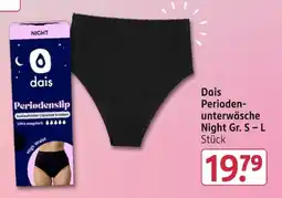 Rossmann Dais Periodenunterwäsche Night Angebot