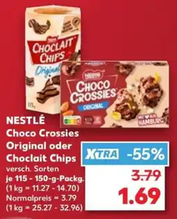 Kaufland Nestlé Choco Crossies oder Chocolait Chips Angebot