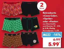Kaufland Retrosshorts »Coca-Cola«, »Sprite« oder »Fanta« Angebot