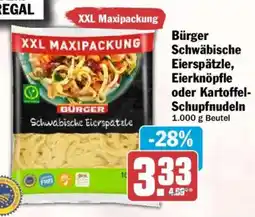 HIT BÜRGER Schwäbische Eierspätzle Angebot