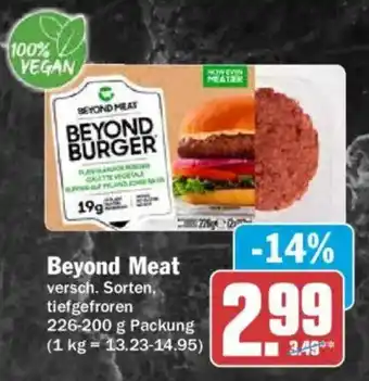 HIT Beyond Meat Beyond Burger Angebot