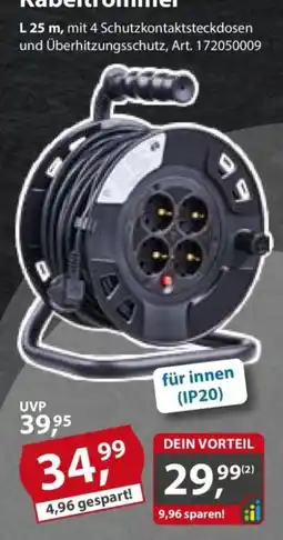 Sonderpreis Baumarkt Kabeltrommel Angebot