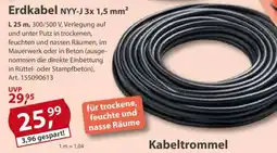 Sonderpreis Baumarkt Erdkabel NYY-J 3x 1,5 mm² Angebot
