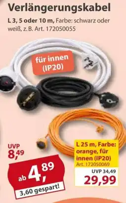 Sonderpreis Baumarkt Verlängerungskabel Angebot