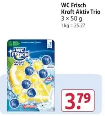 Rossmann WC Frisch Kraft Aktiv Trio Angebot