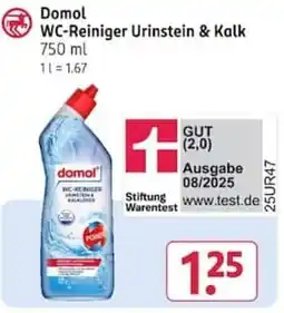 Rossmann Domol WC-Reiniger Urinstein & Kalk Angebot