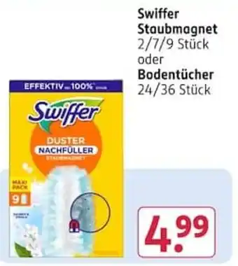 Rossmann Swiffer Staubmagnet Angebot