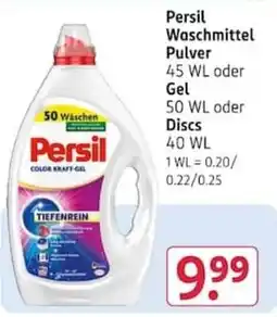 Rossmann Persil Waschmittel Angebot