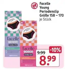 Rossmann Facelle Young Periodenslip Angebot