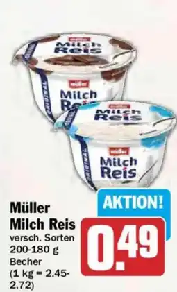HIT Müller Milch Reis Angebot