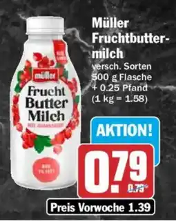 HIT Müller Fruchtbuttermilch Angebot