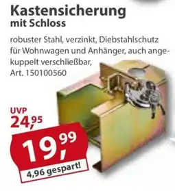 Sonderpreis Baumarkt Kastensicherung mit Schloss Angebot