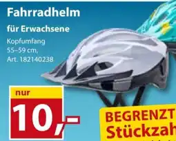 Sonderpreis Baumarkt Fahrradhelm für Erwachsene Angebot
